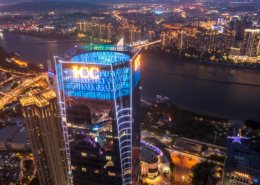 福州第一高樓，閩江璀璨地標(biāo)！超高層建筑升龍環(huán)球中心